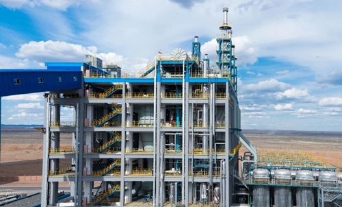 熱烈祝賀！新疆宜化循環(huán)流化床富氧氣化爐一次性點火成功！(圖1)