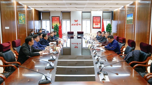 上海雅仕董事長孫望平一行到訪宜化集團(圖1)