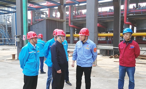 王大真到松滋肥業、楚星公司、新材料公司和股份公司現場調研(圖2) 王大真到松滋肥業、楚星公司、新材料公司和股份公司現場調研(圖2)