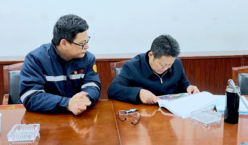 王大真到松滋肥業和新材料公司現場調研(圖1) 王大真到松滋肥業和新材料公司現場調研(圖1)