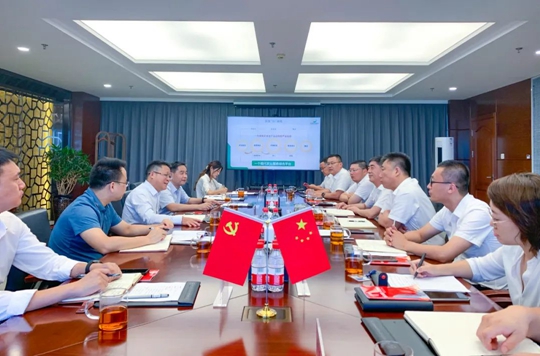 訪客戶談合作走市場！王大真到倍豐集團(tuán)走訪(圖1)