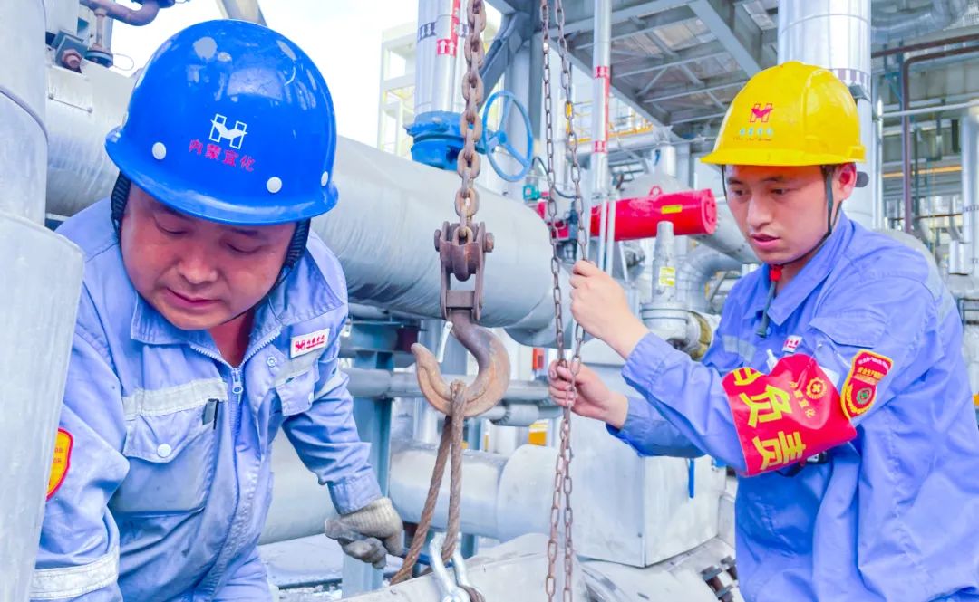 內蒙宜化:“粽”情檢修,拉滿檢修“進度條”(圖3) 圖片