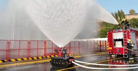 青海宜化創(chuàng)新人機協(xié)同實戰(zhàn)演練筑牢安全生產(chǎn)防線(圖1)