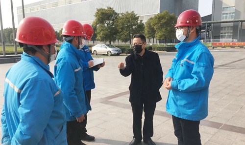 王大真到股份公司、楚星公司和松滋肥業現場檢查疫情防控及安全生產情況